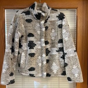 Thread and Supply Sherpa Aztec Jacket Medium